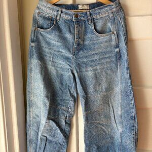 Free People barrel cut jeans, Size 29S